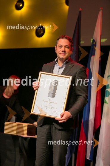  Matej Arčon, župan, Občina Nova GoricaZlati kamen 2016, podelitev priznanj