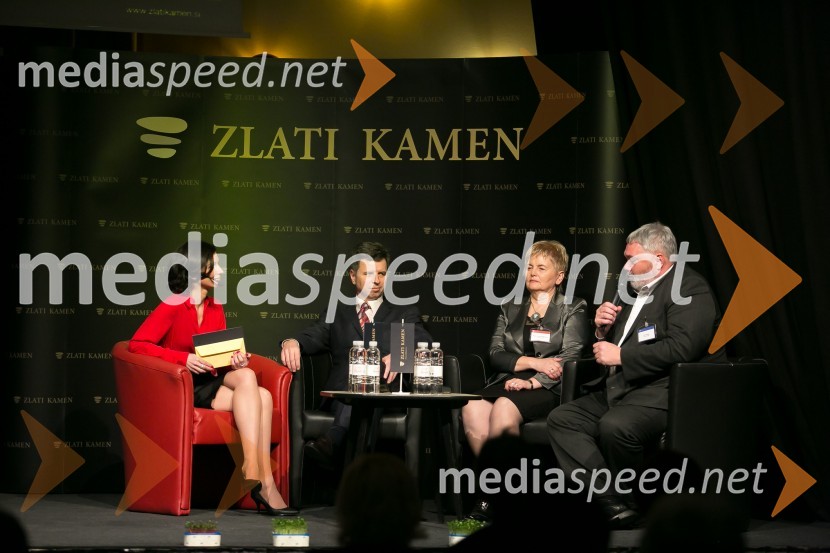  Saša Mrak, Planet GV, vodja programskega odbora Zlati kamen;  Dejan Crnek, podžupan, Mestna občina Ljubljana, Lista Zorana Jankovića, predsednik športnega društva Narodni dom;  Mojca Čemas Stjepanovič, županja občine Črnomlje;  Toni Dragar, župan, občina DomžaleZlati kamen 2016, podelitev priznanj