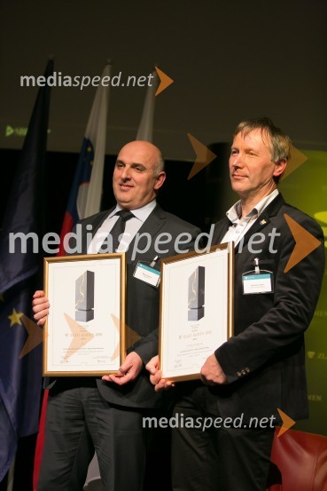  Miran Senčar, župan, Mestna občina Ptuj;  Stanislav Rojko, župan, občina Gornja RadgonaZlati kamen 2016, podelitev priznanj