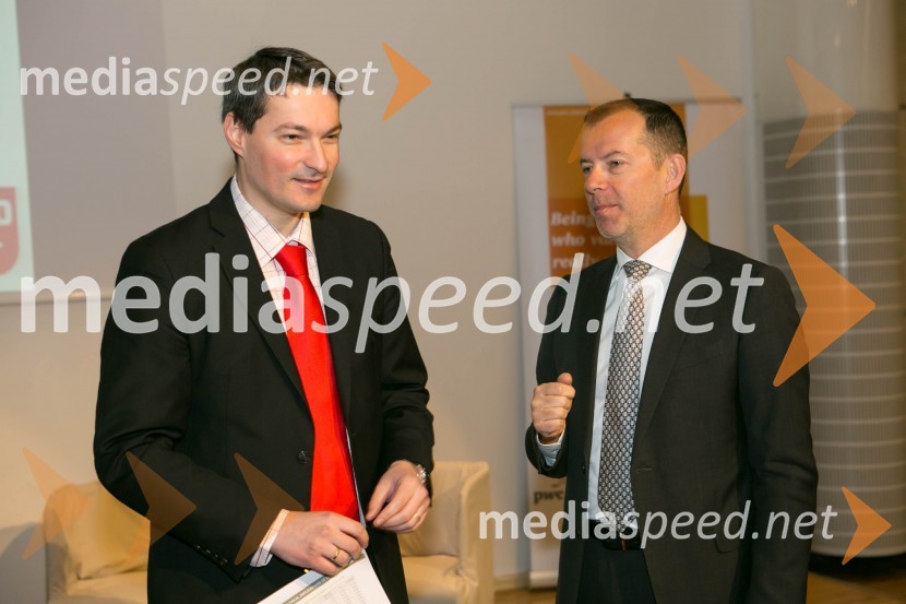  Bojan Ivanc, CFA, CAIA, vodja analitske skupine SKEP GZS;  Enzo Smrekar, višji izvršni direktor in član uprave Droga Kolinska d.d., predsednik Smučarske zveze SlovenijeAmCham Poslovni zajtrk in AmCham Fokus: korporativno upravljanje državnih in zasebnih družb