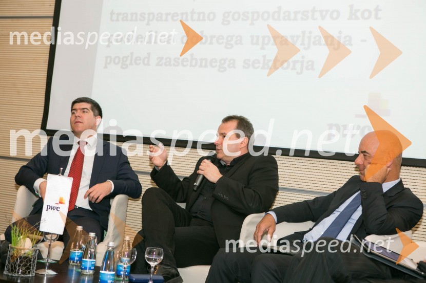  Matej Runjak, direktor, poslovno prestrukturiranje, PwC (PricewaterhouseCoopers) d.o.o.;  Iztok Špan, lastnik in direktor, Tajfun;  Tone Strnad, direktor, družba Medis d.o.o., nadzorni odbor, Slovensko-nemška gospodarska zbornicaAmCham Poslovni zajtrk in AmCham Fokus: korporativno upravljanje državnih in zasebnih družb