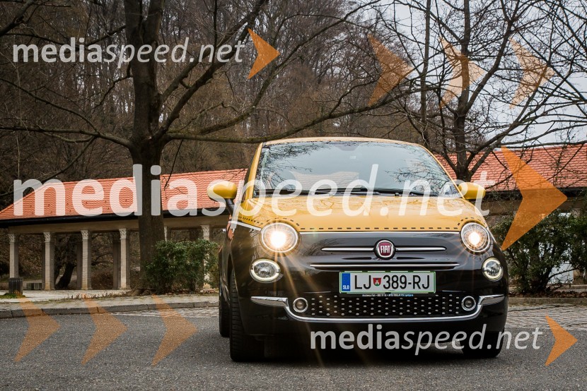 &nbsp;Fiat 500 1.2 8V LungeFiat 500 1.2 8V Lunge, mediaspeed test