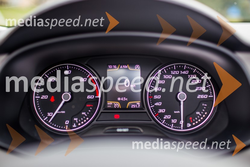 Seat Leon X-Perience 1.6 TDI CR 4Drive Start/Stop, merilniki s športno pisavoSeat Leon X-Perience 1.6 TDI CR 4Drive Start/Stop, mediaspeed test