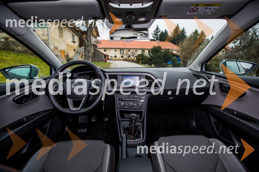 Seat Leon X-Perience 1.6 TDI CR 4Drive Start/Stop, športno dizajnirana notranjostSeat Leon X-Perience 1.6 TDI CR 4Drive Start/Stop, mediaspeed test