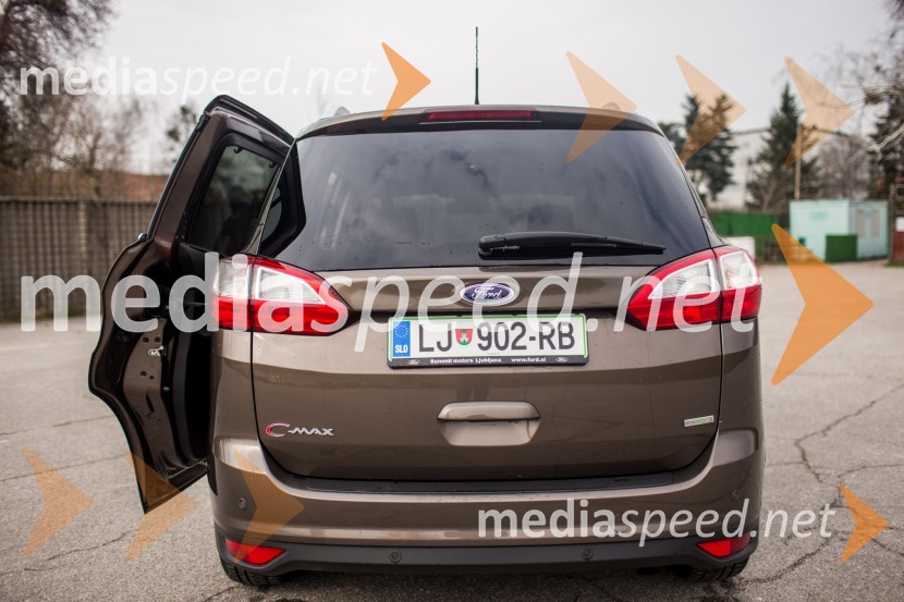 Ford Grand C-Max Titanium 1.5 EcoBoostFord Grand C-Max 1.5 EcoBoost Titanium , mediaspeed test