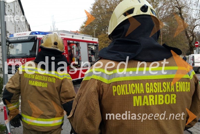 Prometna nesreča, križišče Maistrove ulice ter Ulice heroja StanetaPrometna nesreča v Mariboru