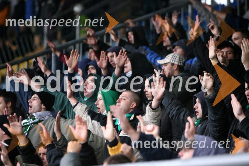 Navijači NK OlimpijaNogometna tekma, Slovenski pokal, NK Maribor proti NK Olimpija