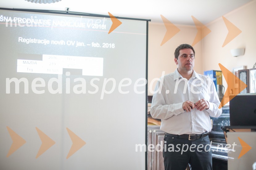  Aleš Marguč, direktor, Mazda Motor Slovenija, d.o.o.Mazda MX-5, slovenska predstavitev