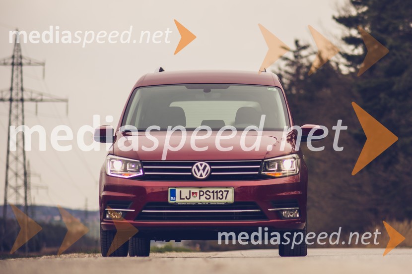 Volkswagen Caddy 2.0 TDI TrendlineVolkswagen Caddy 2.0 TDI Trendline, mediaspeed test