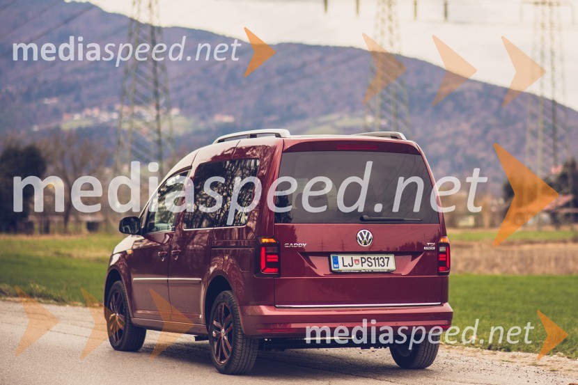 Volkswagen Caddy 2.0 TDI TrendlineVolkswagen Caddy 2.0 TDI Trendline, mediaspeed test