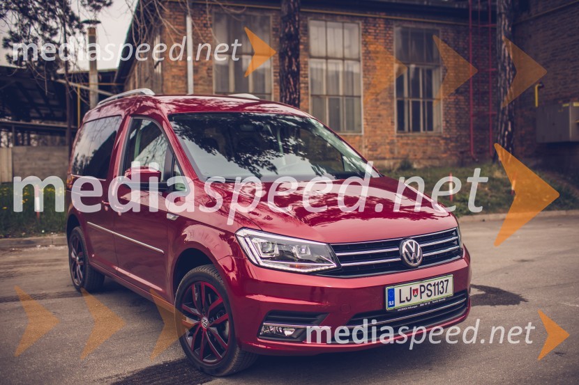 Volkswagen Caddy 2.0 TDI TrendlineVolkswagen Caddy 2.0 TDI Trendline, mediaspeed test