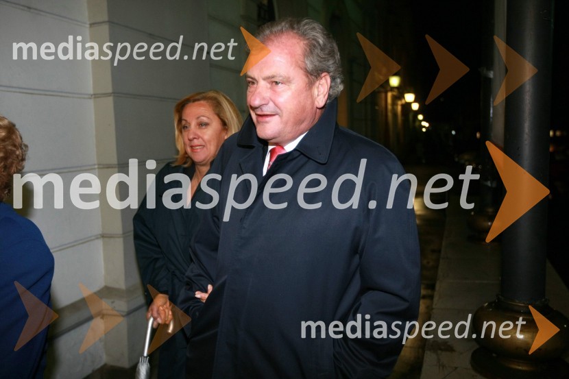 Črt Mesarič z ženo Tanjo42. Borštnikovo srečanje 2007, podelitev Borštnikovovega prstana