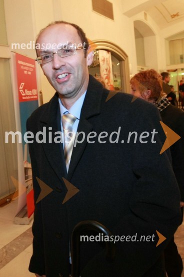 Tomaž Ranc, glavni in odgovorni urednik Večera42. Borštnikovo srečanje 2007, podelitev Borštnikovovega prstana