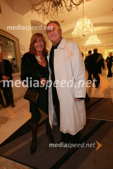 Ivo Ban, igralec z ženo Ano42. Borštnikovo srečanje 2007, podelitev Borštnikovovega prstana