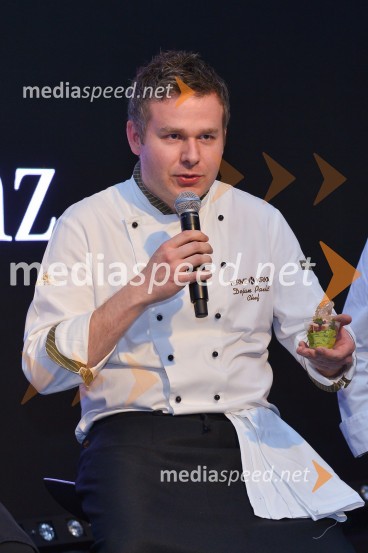  Dejan Pavlič, glavni grajski kuhar, Grad OtočecMercedes-Benz razred E, VIP predstavitev