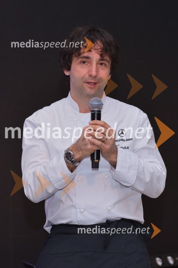  Tomaž Kavčič, kuharski mojster, Pri Lojzetu, ZemonoMercedes-Benz razred E, VIP predstavitev