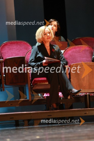 Milena Zupančič in Ksenija Mišič, igralki42. Borštnikovo srečanje 2007, podelitev Borštnikovovega prstana