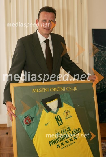 Bojan Šrot, župan Občine CeljeBojan Šrot, župan Mestne občine Celje