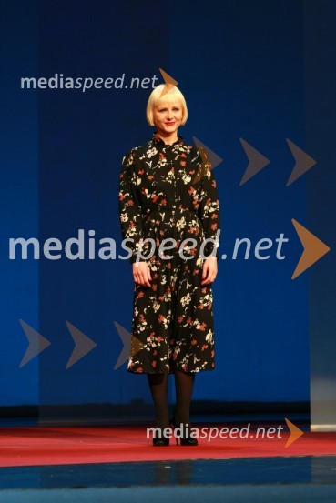 Polona Juh, igralka in dobitnica nagrade za igro42. Borštnikovo srečanje 2007, podelitev Borštnikovovega prstana