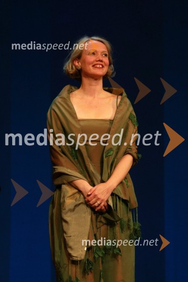 Jette Ostan Vejrup, igralka in dobitnica nagrade za igro42. Borštnikovo srečanje 2007, podelitev Borštnikovovega prstana