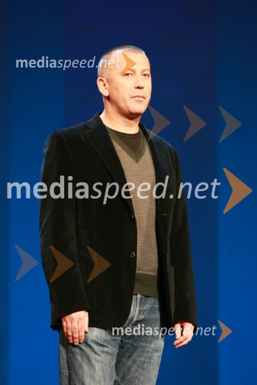 Ivica Buljan, dobitnik nagrade za režijo predstave Ojdip v Korintu42. Borštnikovo srečanje 2007, podelitev Borštnikovovega prstana