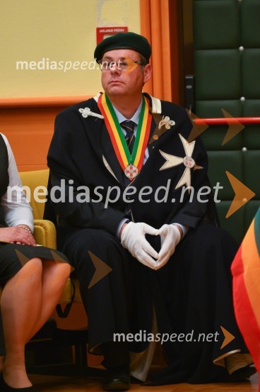  Mitja Kos, maršal, Legatura za Pomurje, Evropski red vitezov vina, Konzulat za Slovenijo Viteška svečanost ob ustanovitvi Legature za Pomurje