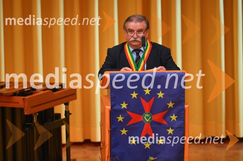  Janez Rihtarič, župan občine RadenciViteška svečanost ob ustanovitvi Legature za Pomurje