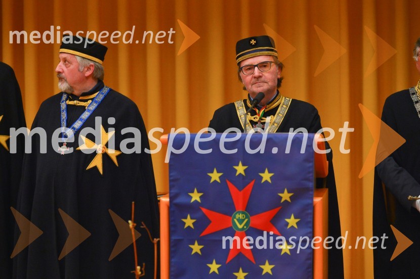  Gerhard Plaschke, senatni vicekonzul, Evropski red vitezov vinaViteška svečanost ob ustanovitvi Legature za Pomurje