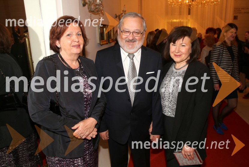  ... ; prof. dr. Igor Tičar, rektor, Univerza v Mariboru;  Jolanda TičarGusar, premiera baleta SNG Maribor