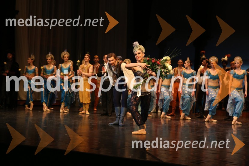  Tetiana Svetlična, baletna solistkaGusar, premiera baleta SNG Maribor