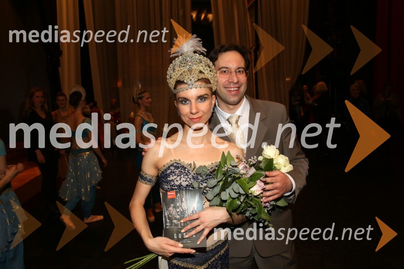  Tetiana Svetlična, baletna solistka;  ... Gusar, premiera baleta SNG Maribor