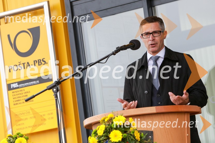 mag. Boris Novak, generalni direktor, Pošta SlovenijePošta Slovenije odprla nov regijski center v Celju