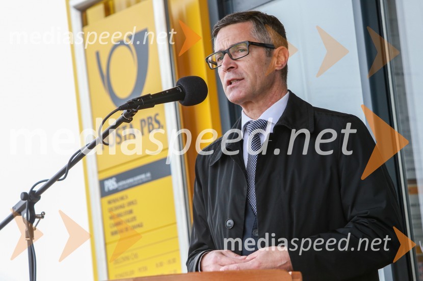 mag. Boris Novak, generalni direktor, Pošta SlovenijePošta Slovenije odprla nov regijski center v Celju