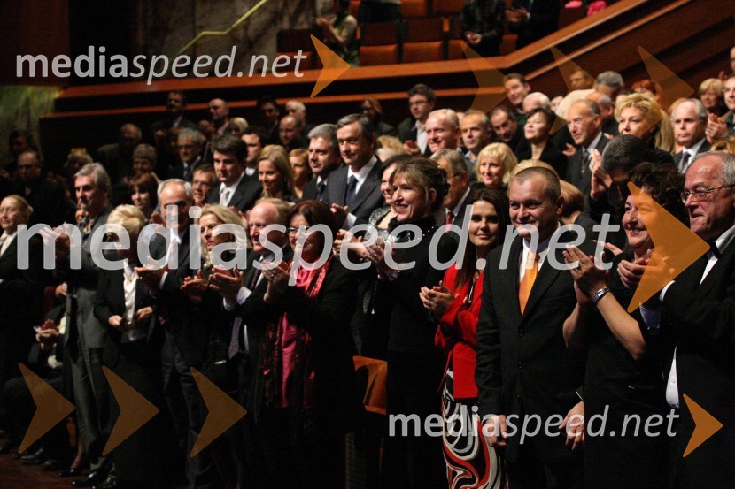 Občinstvo na podelitvi Borštnikovega prstana42. Borštnikovo srečanje 2007, podelitev Borštnikovovega prstana