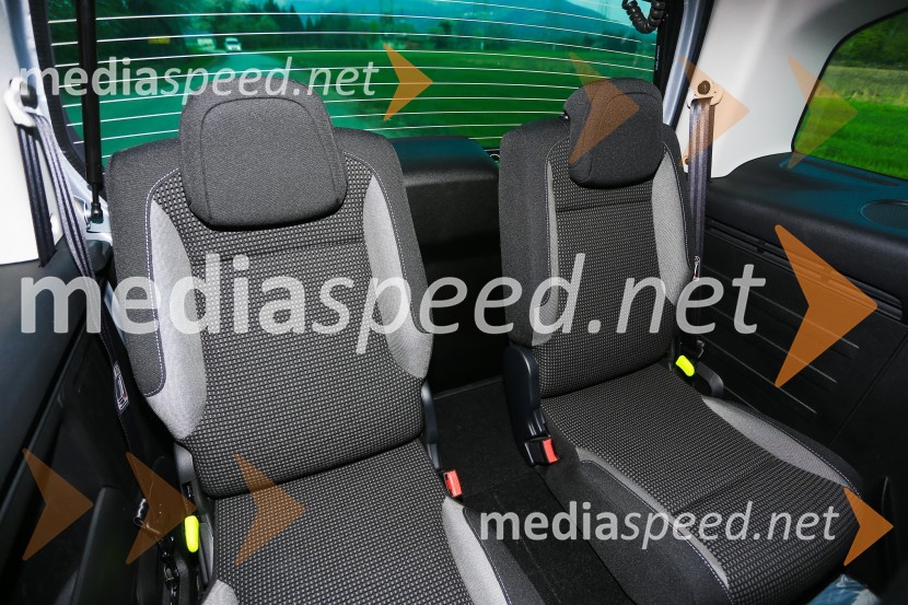 Peugeot Partner Tepee Allure 1.6 BlueHDi 120 EUR6, šesti in sedmi sedežPeugeot Partner Tepee Allure 1.6 BlueHDi 120 EUR6, mediaspeed test