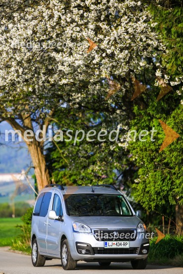 Peugeot Partner Tepee Allure 1.6 BlueHDi 120 EUR6Peugeot Partner Tepee Allure 1.6 BlueHDi 120 EUR6, mediaspeed test