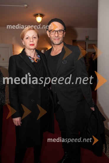  Livija Pandur,  dramaturginja in producentka Pandur Theaters;  Tomaž Pandur, režiserV spomin: Tomaž Pandur, režiser