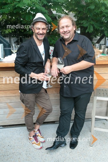  Tomaž Pandur, režiser;  Darko  Brlek, direktor, Festival LjubljanaV spomin: Tomaž Pandur, režiser