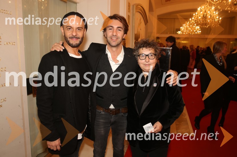  Tomaž Pandur, režiser;  Edward Clug, umetniški direktor, Balet SNG Maribor;  Dragica Petrovič, režiserka in producentkaV spomin: Tomaž Pandur, režiser