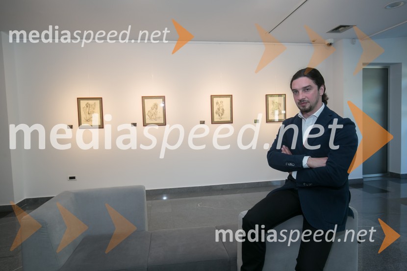  Arshak  Sarkissian, armenski slikar, kipar in grafikOdprtje razstave Sodobni človek - Contemporary man v AS Galeriji