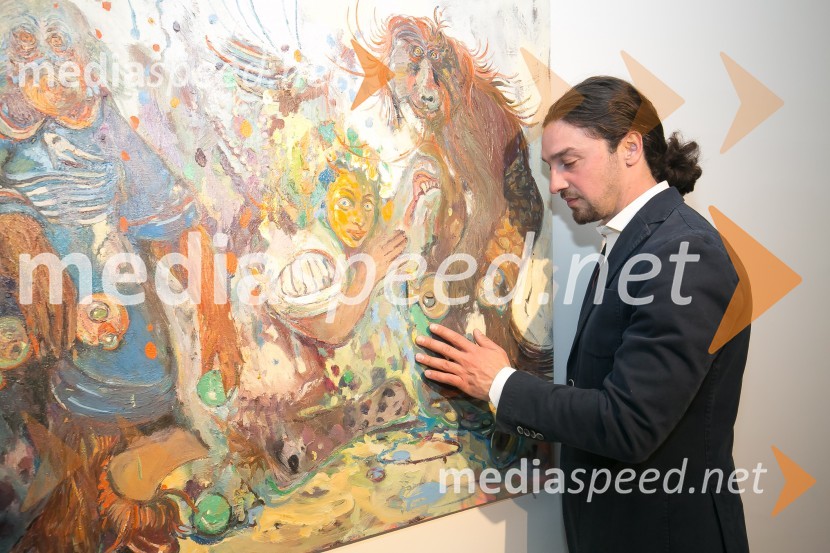  Arshak  Sarkissian, armenski slikar, kipar in grafikOdprtje razstave Sodobni človek - Contemporary man v AS Galeriji