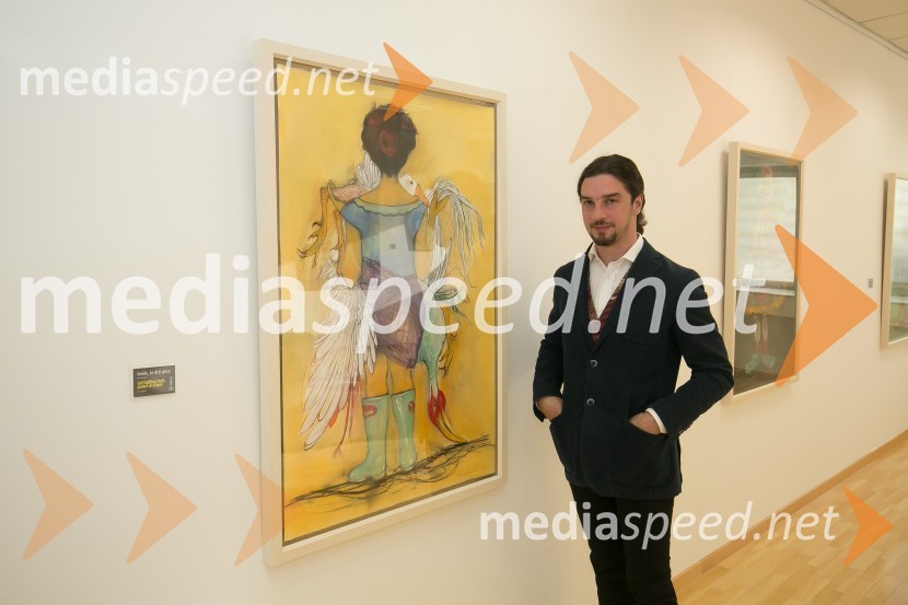  Arshak  Sarkissian, armenski slikar, kipar in grafikOdprtje razstave Sodobni človek - Contemporary man v AS Galeriji