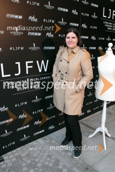  Teja Pelko, novinarka, POP TVLjubljana fashion week 2016, 1. dan, obiskovalci