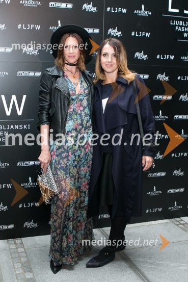  Hannah Mancini, pevka;  ... Ljubljana fashion week 2016, 2. dan, obiskovalci