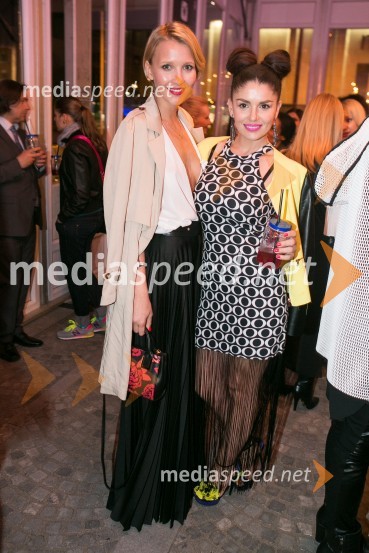  Anela Šabanagić;  Vilma  BuerbaumLjubljana fashion week 2016, 2. dan, obiskovalci