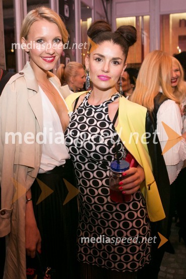  Anela Šabanagić;  Vilma  BuerbaumLjubljana fashion week 2016, 2. dan, obiskovalci