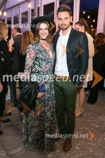  Hannah Mancini, pevka;  Žiga Mihelčič, fotografLjubljana fashion week 2016, 2. dan, obiskovalci