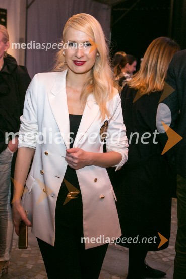  Maja Ferme, modna oblikovalkaLjubljana fashion week 2016, 2. dan, obiskovalci