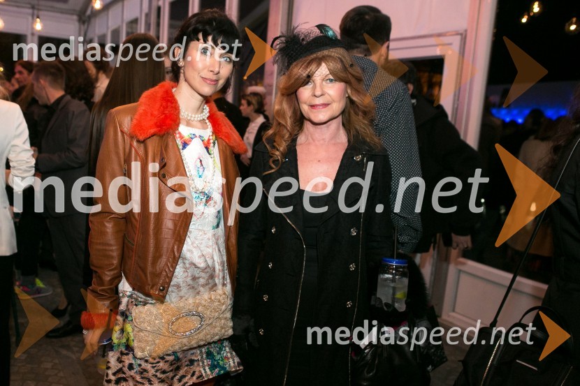 Dr. Jerca Legan Cvikl, antropologinja;  Darja Kuhar Kotnik, UO Društva za zdravje narodaLjubljana fashion week 2016, 2. dan, obiskovalci