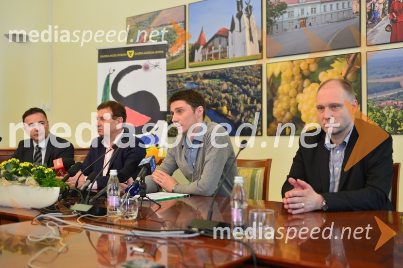 dr. Albert Halasz, direktor Knjižnice Lendava; mag. Anton Balažek, župan občine Lendava;  Dubravko Baumgartner, programski vodja likovne dejavnosti v Galeriji-Muzej Lendava;  Mitja Čander, pisatelj in kulturnikLendava ima potencial za Evropsko prestolnico kulture 2015